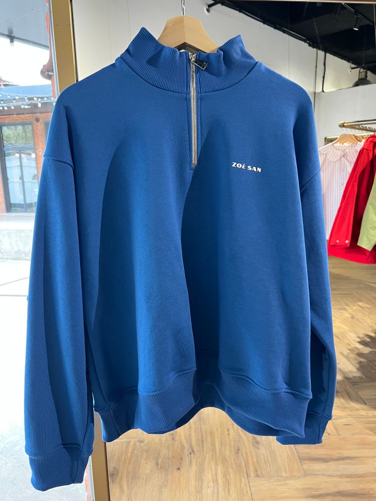 Олимпийка "Зое" из плюшевой ткани, графит