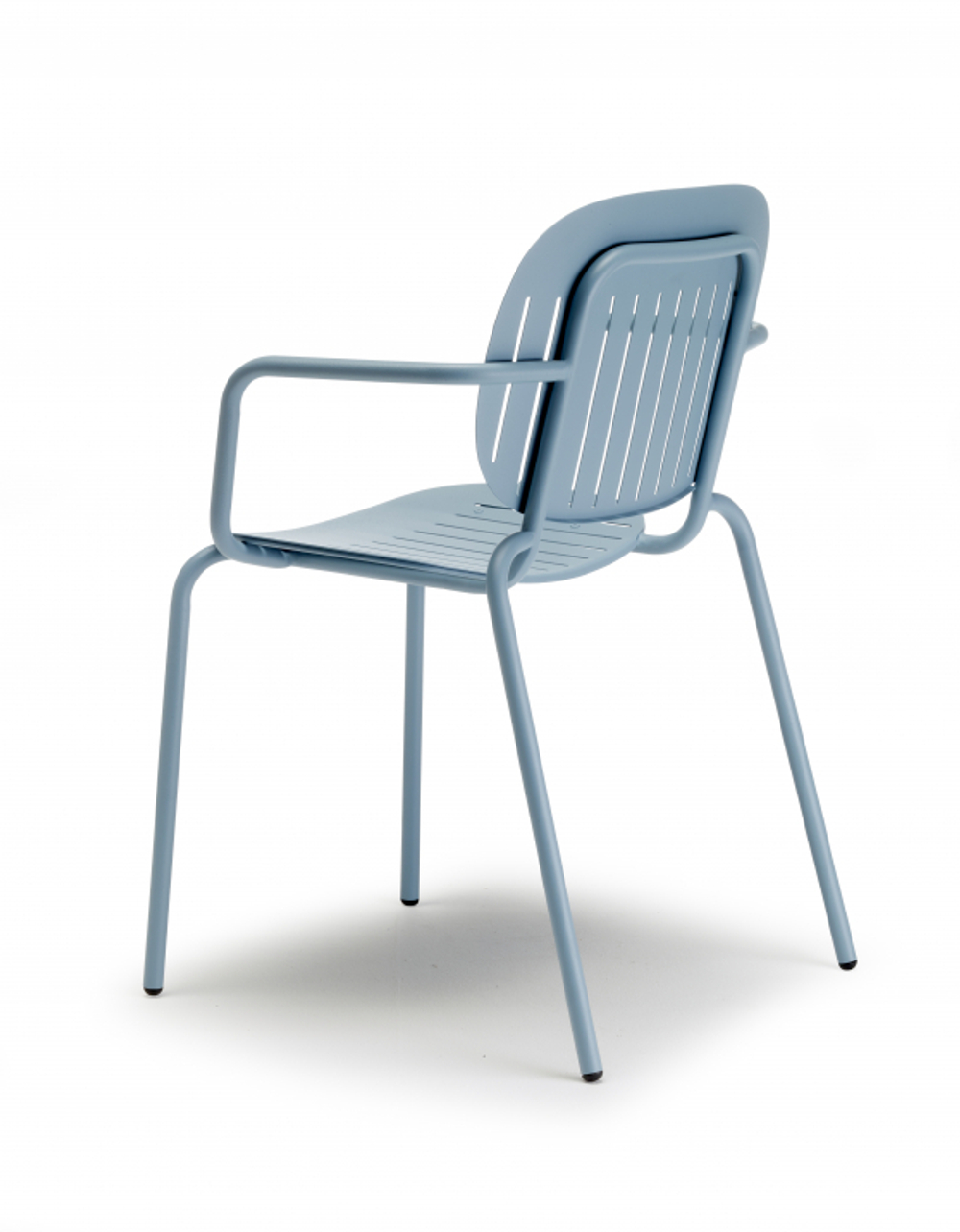 Кресло металлическое Scab Design Si-Si Barcode, голубой
