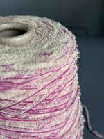 Пряжа BE.Mi.VA MUSK 1,8 (70% хлопок, 30% па), 180м/100 гр, ирис реснички