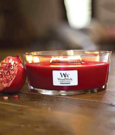 Гранат, ароматическая свеча, WoodWick