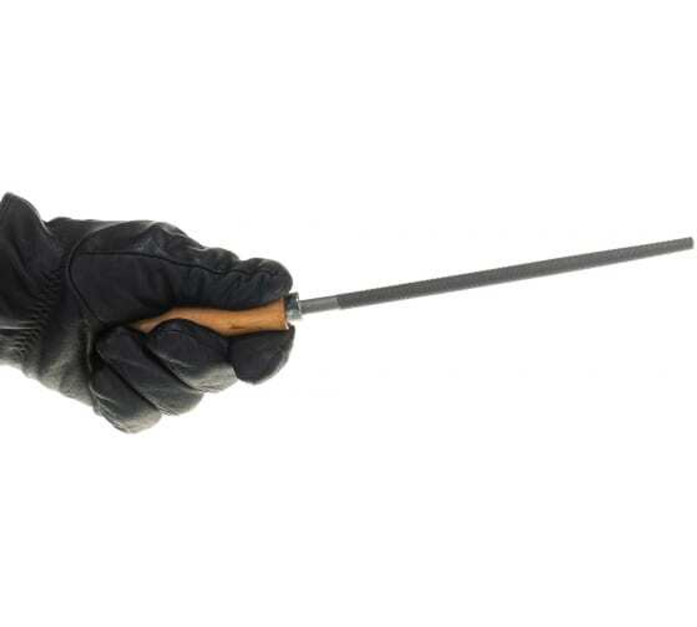 НАПИЛЬНИК ВИХРЬ 200ММ КРУГЛЫЙ С ДЕРЕВЯННОЙ РУКОЯТКОЙ