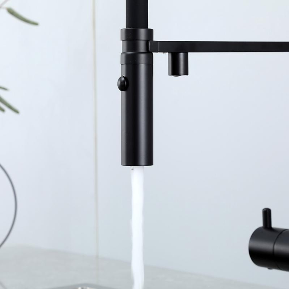 Смеситель для кухни с гибким изливом Gappo G4397-86