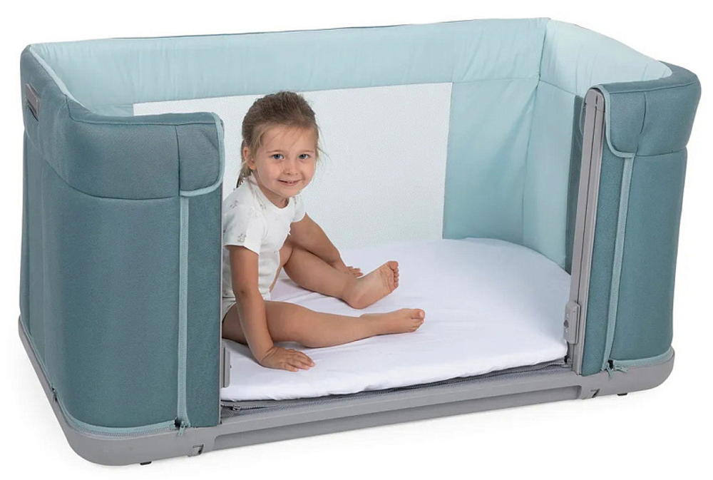 Детская кроватка Chicco Next2Me Forever Aquarelle