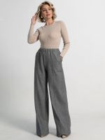 Брюки Космо (черно-белые) Б15221-1М LT Collection