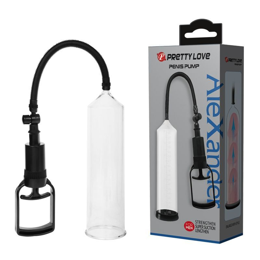 Вакуумная помпа Baile AleXander, прозрачная колба 20 см