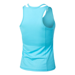 Женская теннисная майка Lucky in Love Floral Stitch V Tank Top Women - Blue