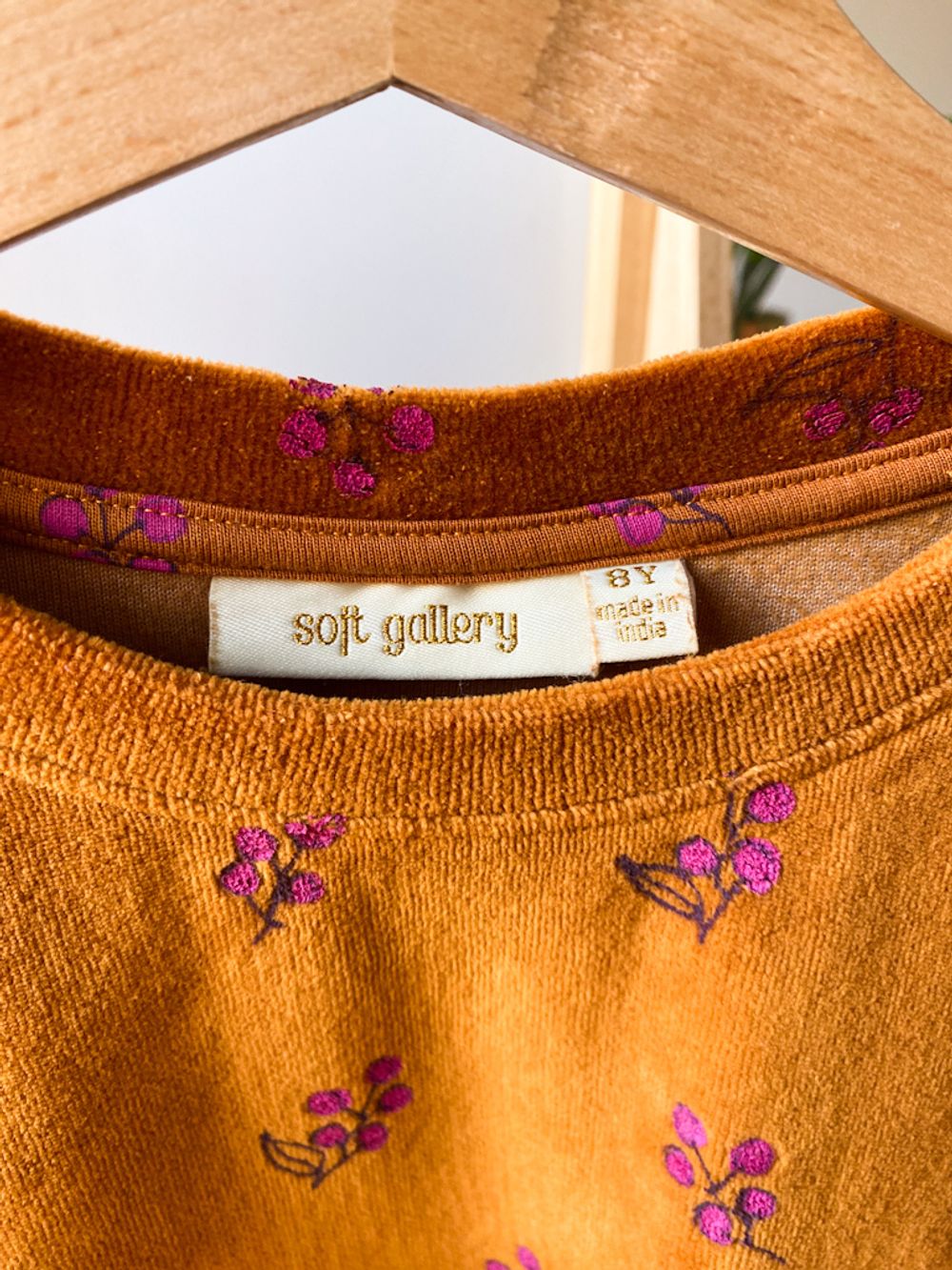 Велюровый костюм Soft Gallery, 128