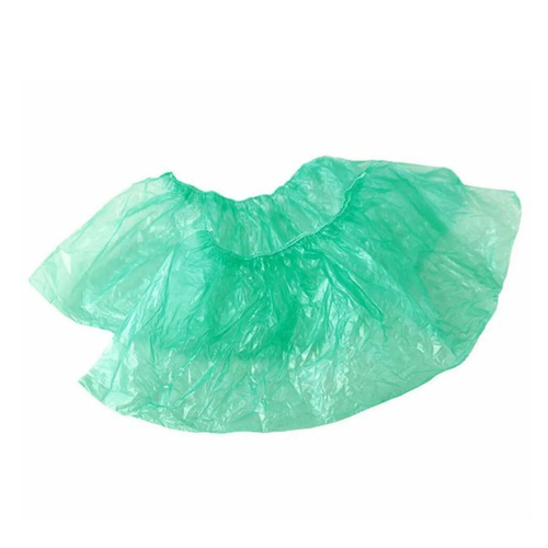 Бахилы гладкие 2,5 г 22 мкм зеленые 50 пар/уп