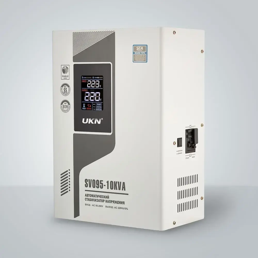 Релейный стабилизатор напряжения UKN SVO95 - 10 кВА
