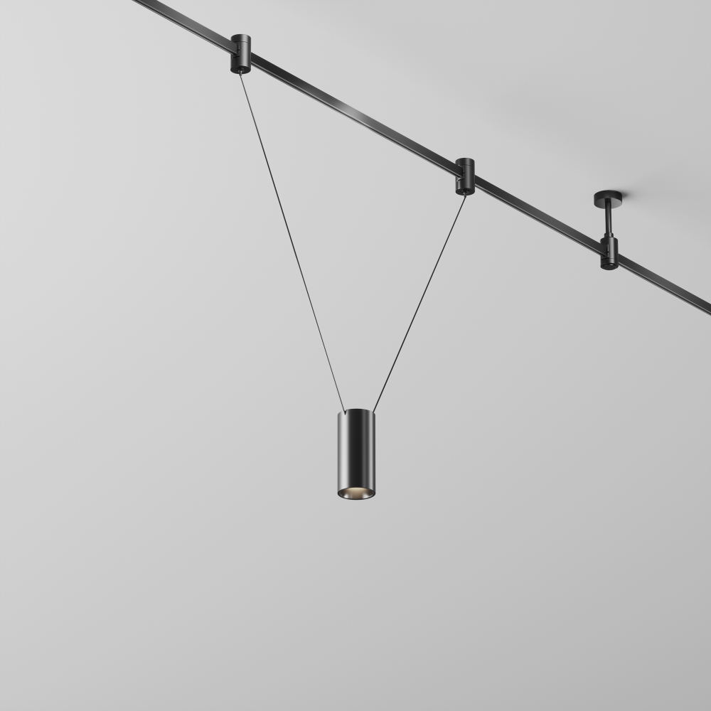 Магнитный трековый светильник Maytoni FLARITY Focus Led TR157-1-12W4K-B