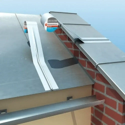 Самоклеящаяся битумная лента герметик NICOBAND ТехноНиколь 10 м х 10 см, серебристый