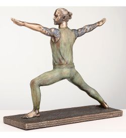 Veronese WS-1370 Статуэтка «Йог - поза воина»