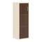 Шкаф колонка со стеклянной дверью СУ-2.4 Клен