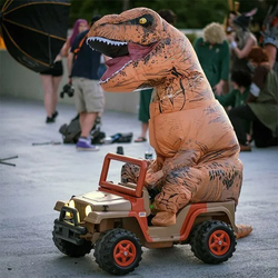 Костюм "ДинозаврT-Rex", коричневый, размер взрослый