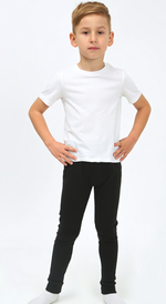 Кальсоны для мальчиков Рибана с начесом "Платон-1" р.116, Чёрный (Ивашка)