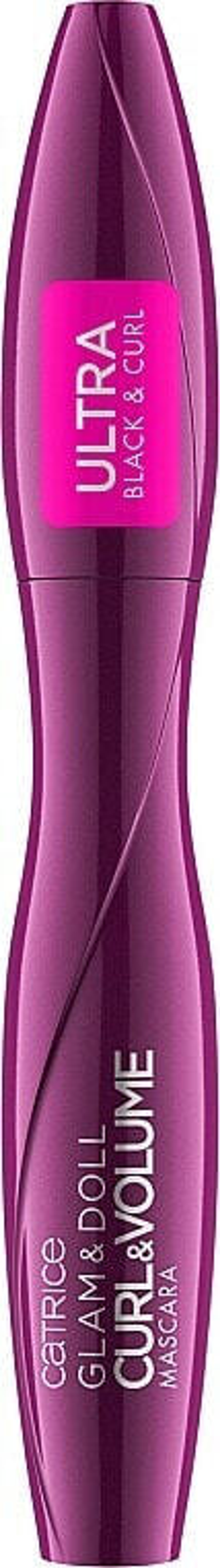 Wimperntusche für mehr Schwung und Volumen - Catrice Glamour Doll Curl Volume Mascara Black