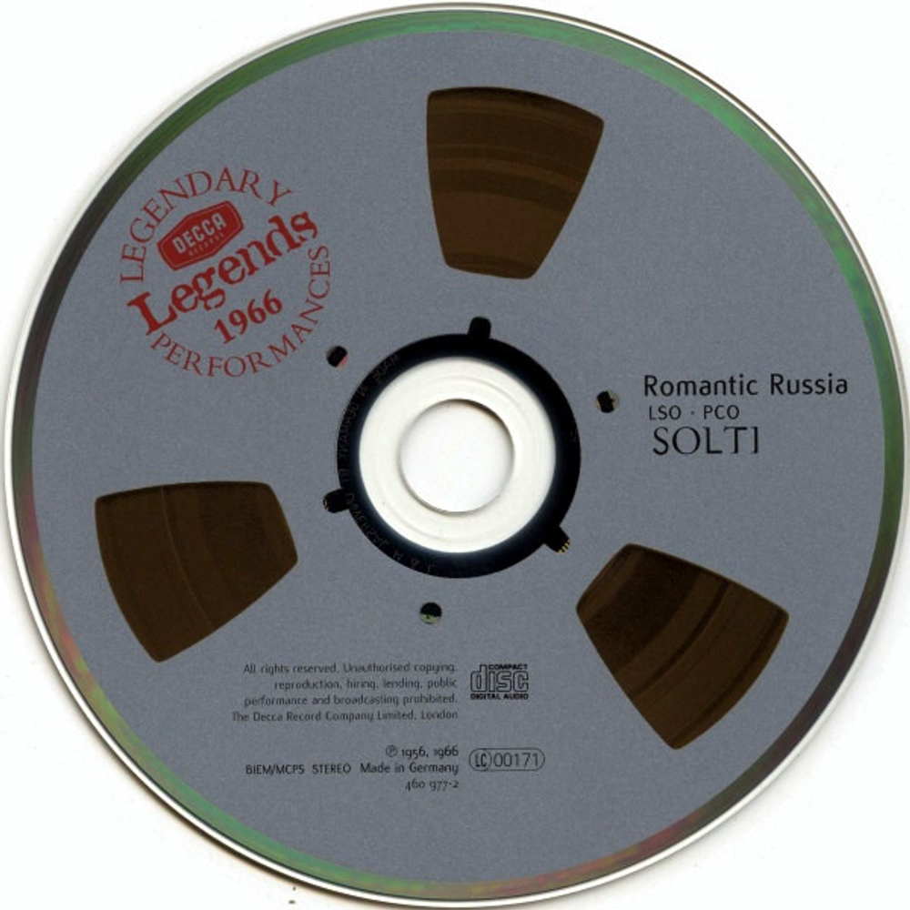 Solti / Borodin, Glinka, Mussorgsky, Tchaikovsky: Romantic Russia (CD)