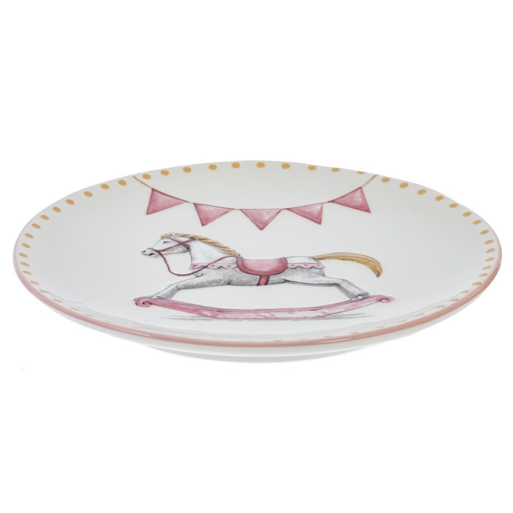 GAEM Тарелка "Лошадка", L20 W19,5 H2 см