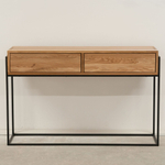 Туалетный столик 2 ящика из дикого дуба