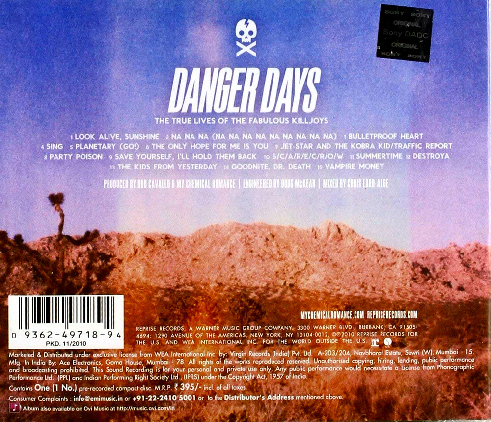 My Chemical Romance / Danger Days: The True Lives Of The Fabulous Killjoys (CD)