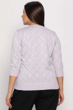 Блуза Нежный узор (сиреневая) Б14938-18М LT Collection