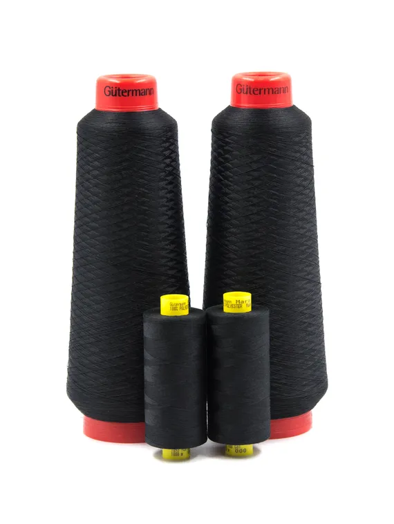 Набор ниток Puima + Mara 150, черный