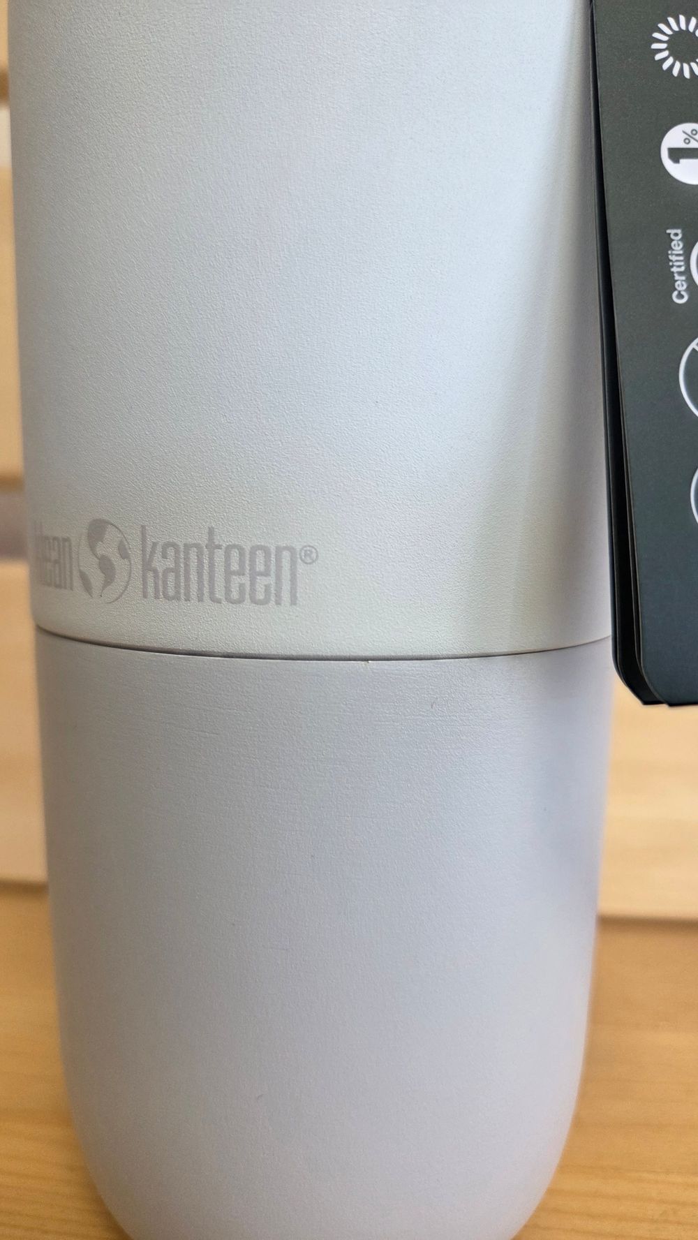 Термостакан Klean Kanteen Rise Tumbler Slide Lid 16oz (473 мл) Barely Blue (скол)