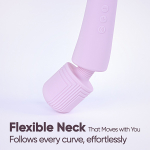 Розовый мощный мини вибратор-вонд 20,3см Selove Pulse Mini Wand Powerful with Deep Rumbly Vibrations Pink