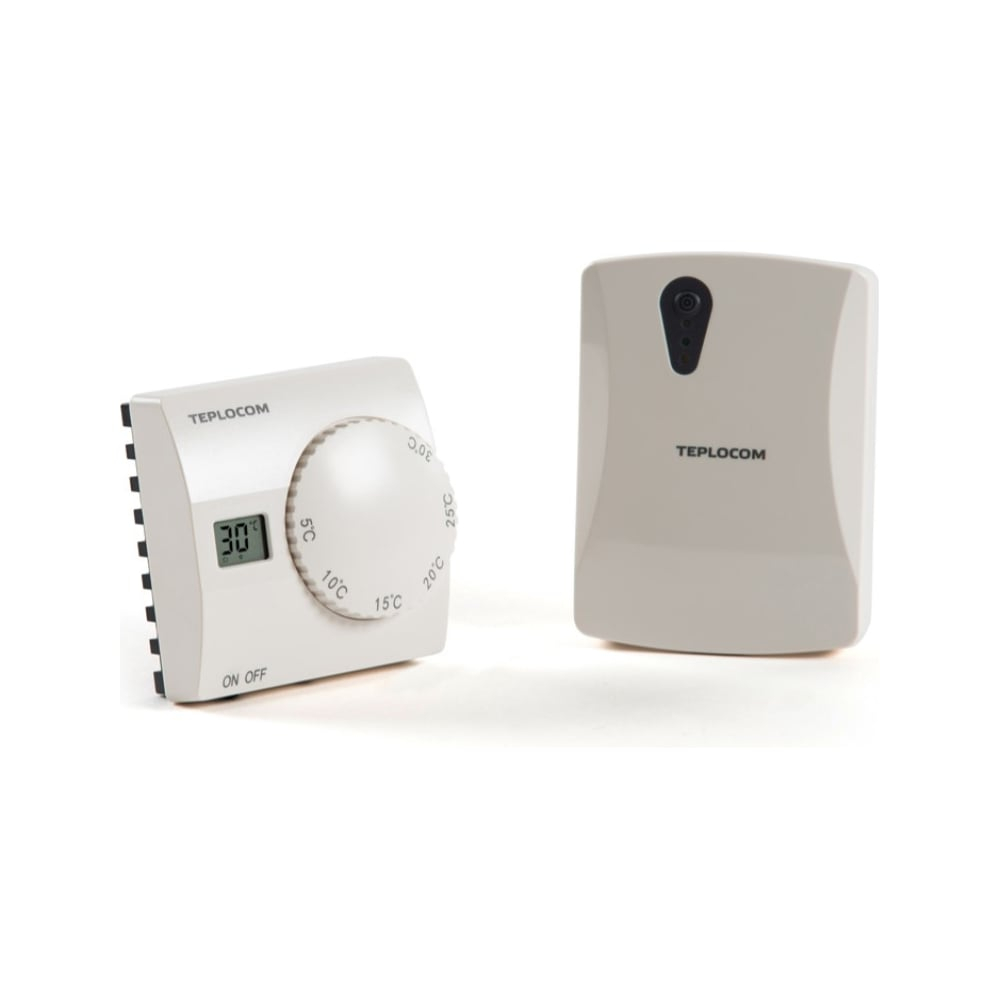Беспроводной комнатный термостат TEPLOCOM TS-2AA/3A RF2