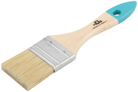 Кисть флейцевая, натур. cветлая щетина, деревянная ручка 2" (50 мм) 00705М MOS