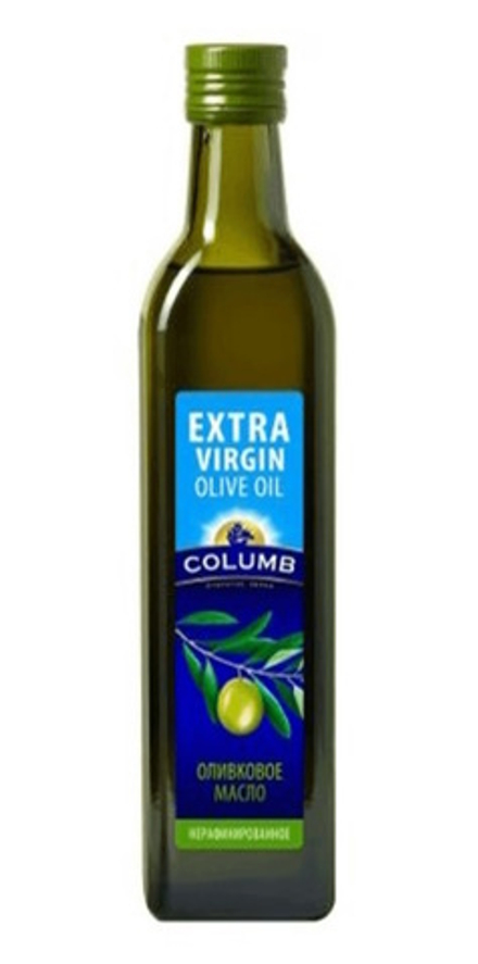 Масло оливковое нерафинированное высшего качества Columb Extra Virgin 500мл. Минск