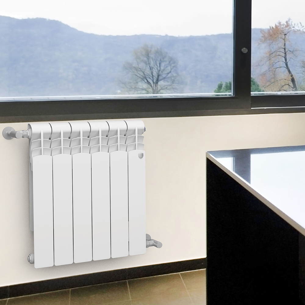 Биметаллический радиатор Royal Thermo Revolution Bimetall 500 (6 секции)