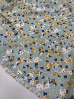 Шифон/ Фигуры на сером