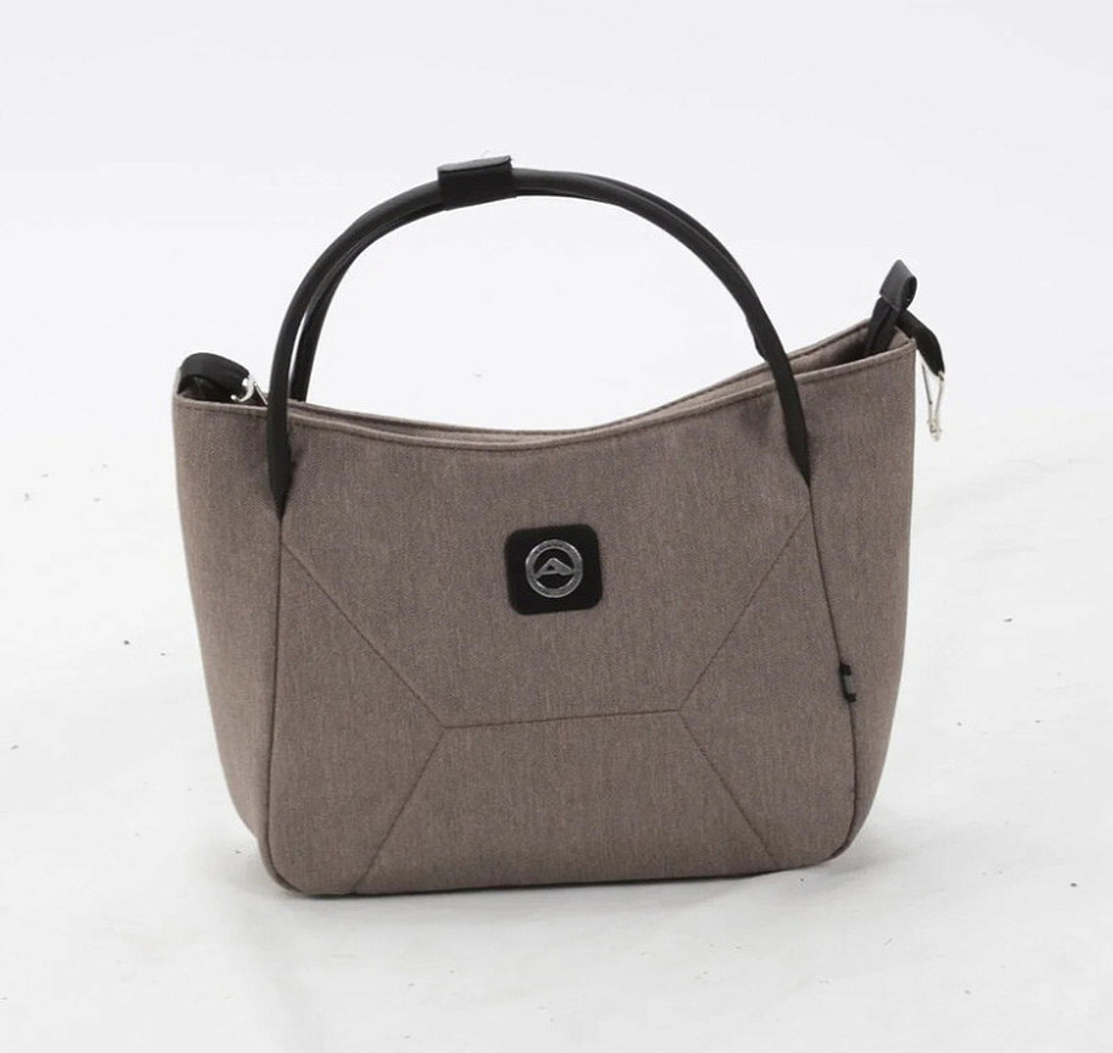 Детская коляска Adamex Mobi 2 в 1 M-TK22 (ТЕМНО-БЕЖЕВЫЙ)