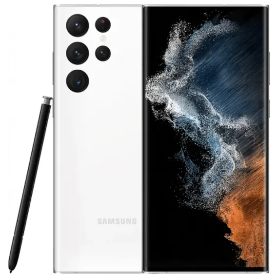 Смартфон Samsung Galaxy S22 Ultra 5G, 12/256GB Phantom White
