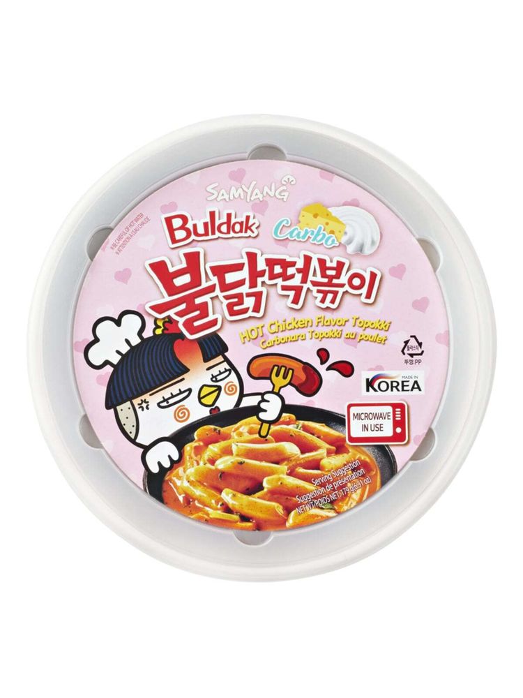 Рисовые палочки Токпокки Samyang Карбонара 179 г