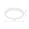 Потолочный cветильник Nowodvorski Agnes Round Led Pro Black 10971
