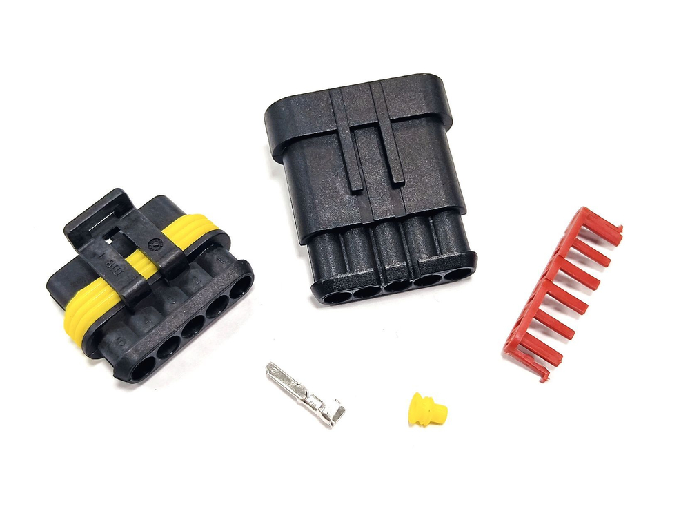 Разъем AMP 5 PIN (упаковка 10шт)