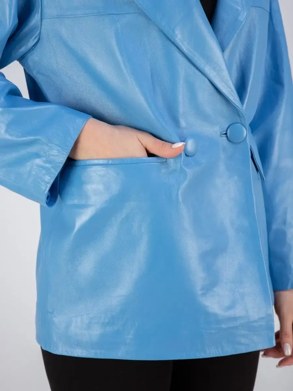 Куртка женская из натуральной кожи Турция