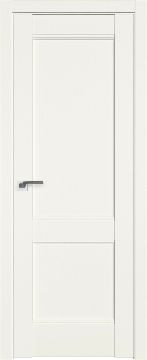 Дверь межкомнатная Профиль Дорс 108 U, цвет дарк вайт, экошпон, глухая