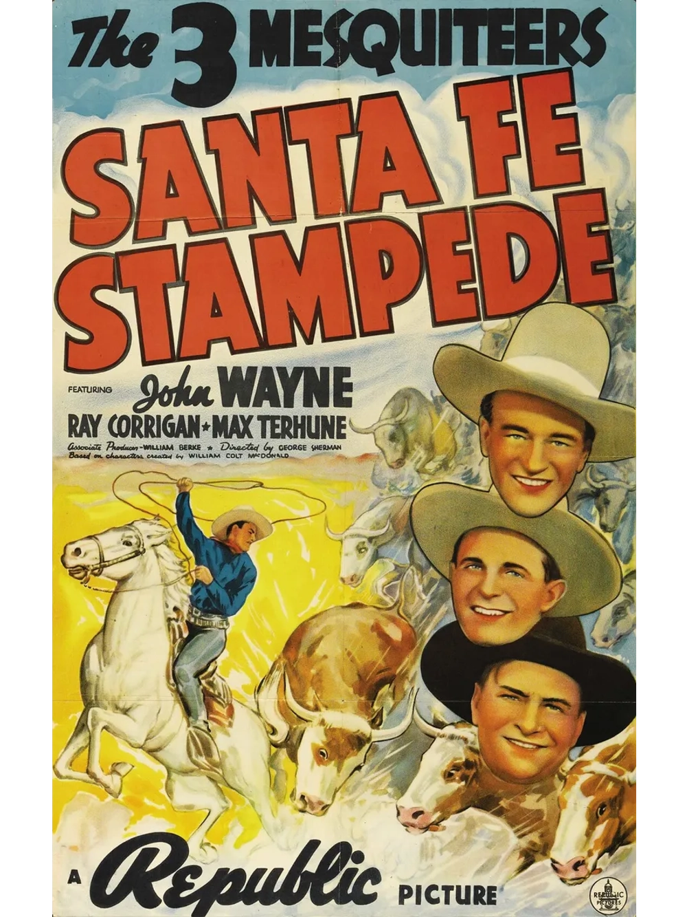 Паническое бегство из Санта-Фе (1938) (DVD-R)