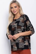 Джемпер Дэрби (черный) Б11208 LT Collection