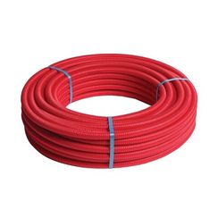 Труба HENCO STANDARD в красной гофре, PEXc-AL-PEXc, 26х3, (25)