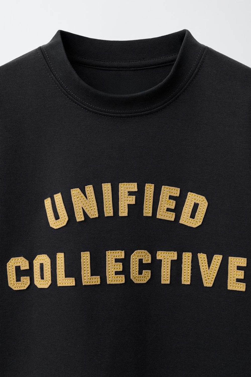 ZARA ТОЛСТОВКА С ДВОЙНЫМИ РУКАВАМИ В СТИЛЕ ПРЕППИ, ТЕМНЫЙ АНТРАЦИТ