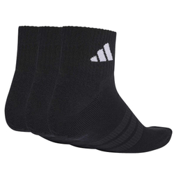 Теннисные носки Adidas Cushioned Sportwear Ankle 3P - black/black/black
