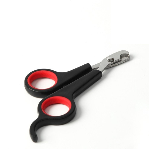 Ножницы-когтерезы с упором для пальца, отверстие 6 мм