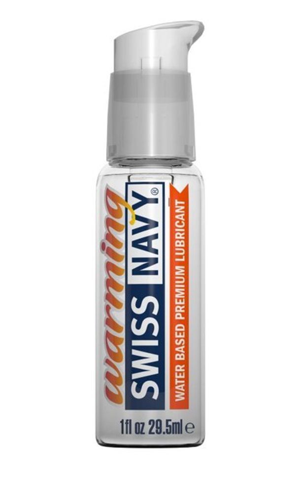 Лубрикант с разогревающим эффектом Swiss Navy Warming Lubricant 1oz/30ml (Цвет: прозрачный)