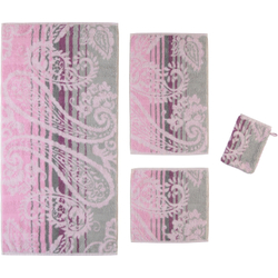 Полотенце 50x100 Cawo Noblesse 1067 Paisley розовое