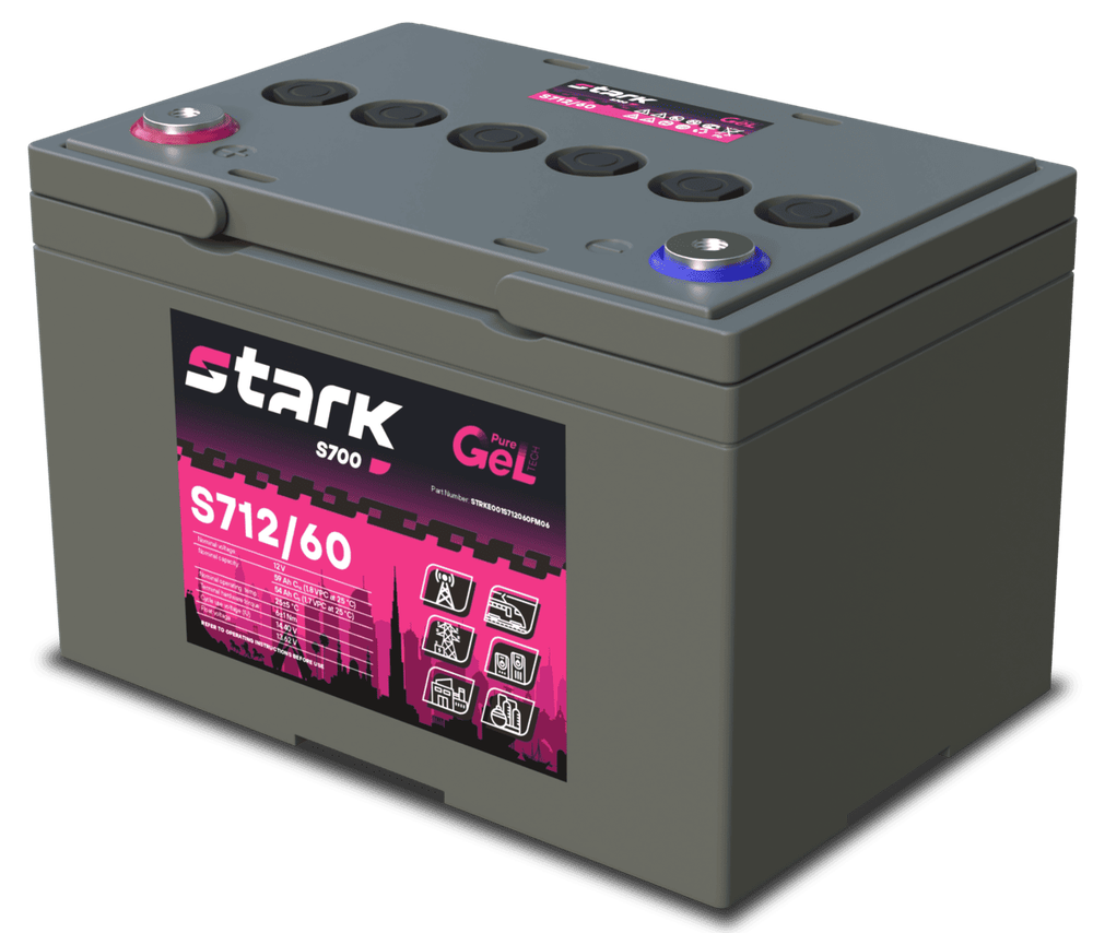 Тяговые аккумуляторные батареи STARK S712/60