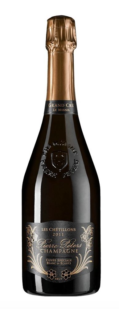 Шампанское Champagne Pierre Peters Cuvee Speciale les Chetillons Brut Grand Cru, 0,75 л.